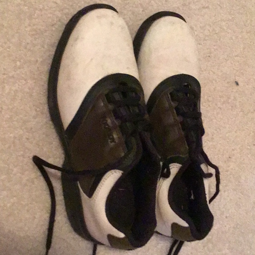 Boys footjoy golf shoes